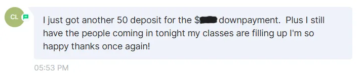 YI'S Martial Arts Academy class