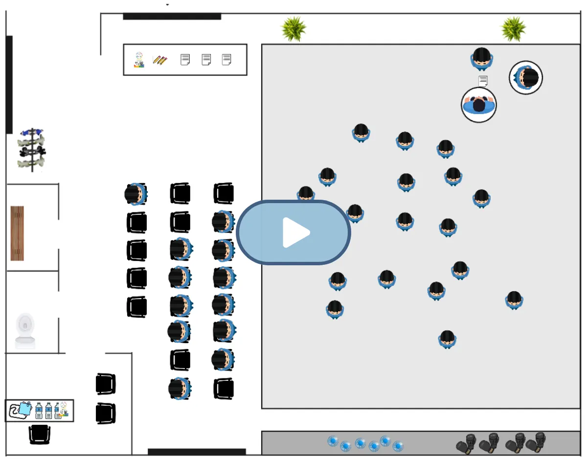 Veuze Media conversion process for martial arts schools